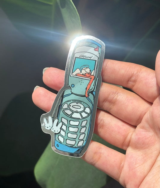 Flip-Phone Sticker