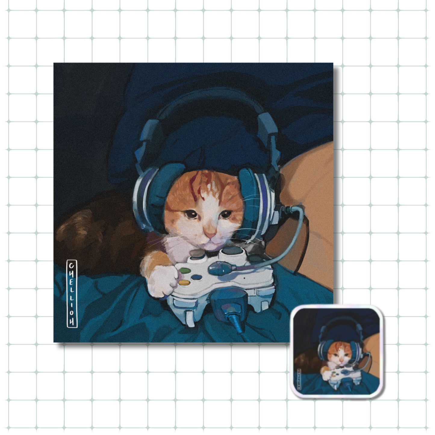 Gamer Cat