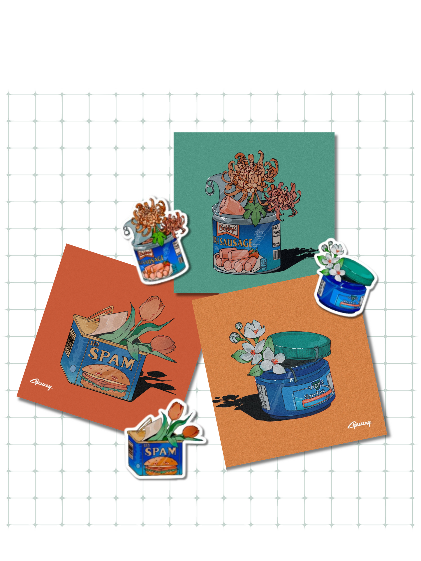 Floral Objects Pt.1