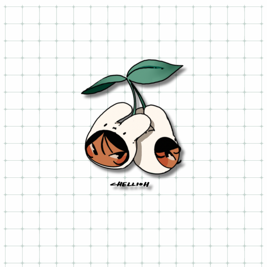 Cherry club sticker