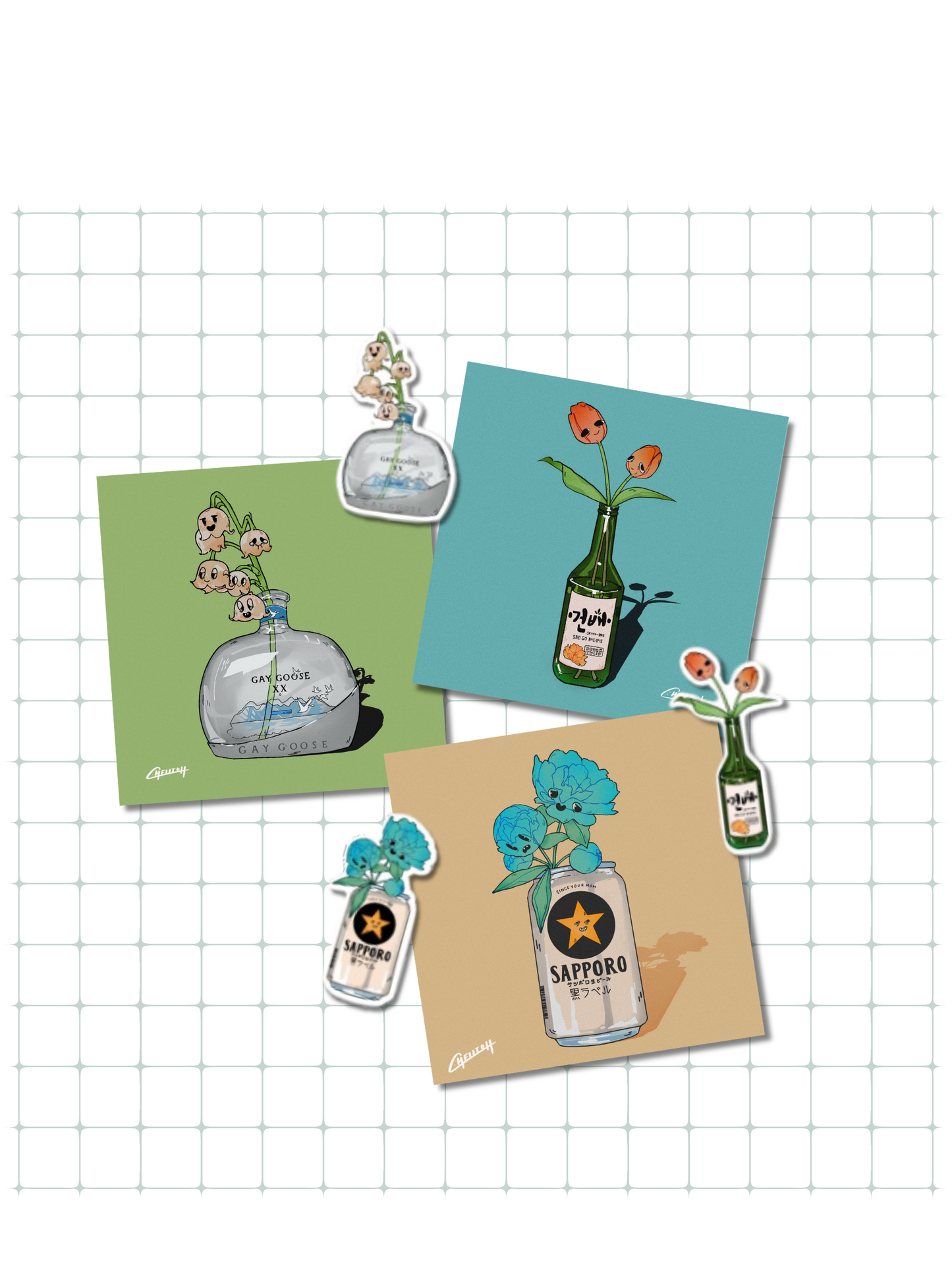 Drunk Flowers